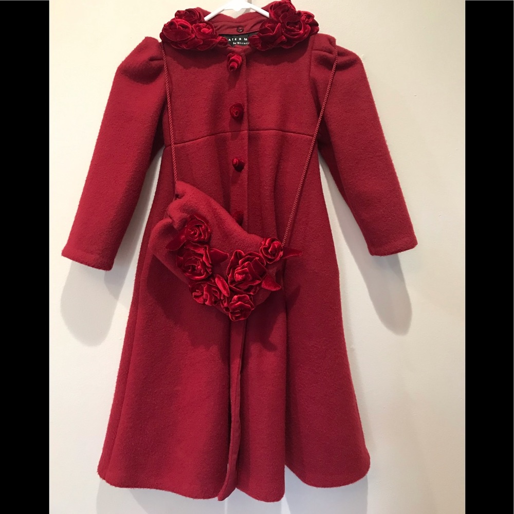 Kate Mack by Biscotti Dress Coat Set  Size 5